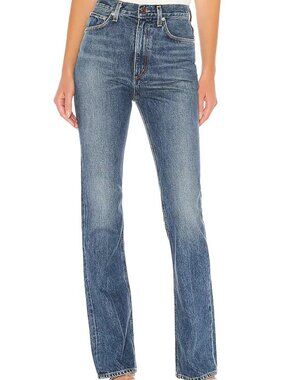 AGOLDE Vintage High Rise Flare Denim Jeans Medium Blue Wash Size 26